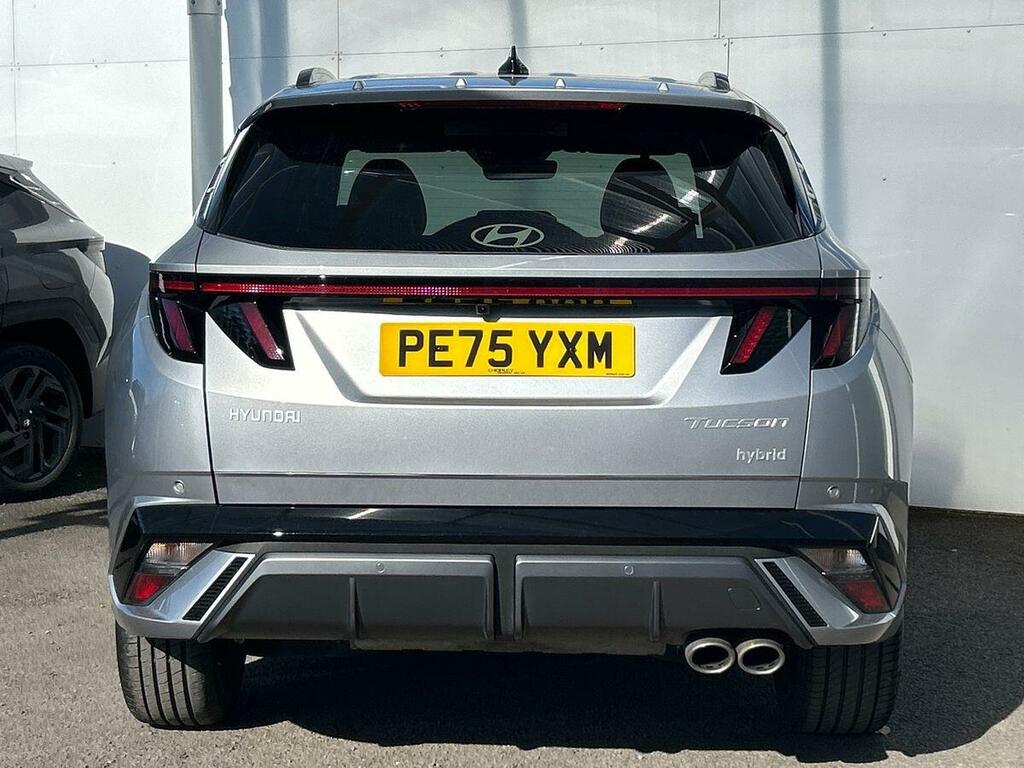 Hyundai Tucson 1.6 T-gdi N Line Suv Hybrid Euro 6 PE75YXM Silver #5