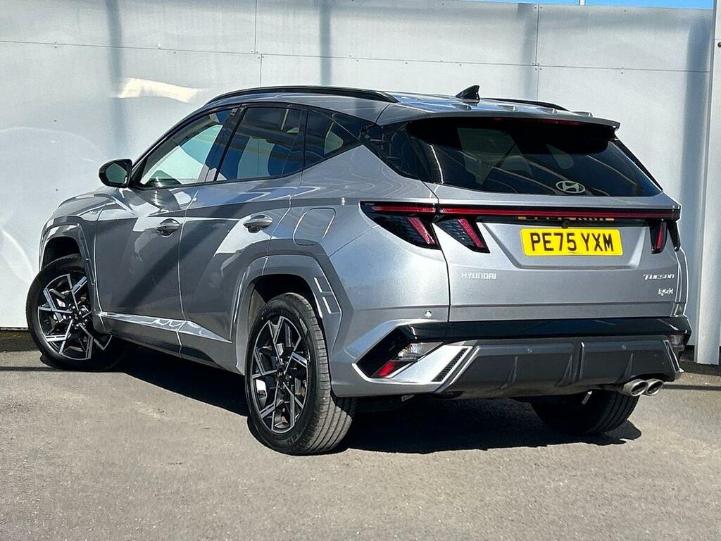 Hyundai Tucson 1.6 T-gdi N Line Suv Hybrid Euro 6 PE75YXM Silver #3