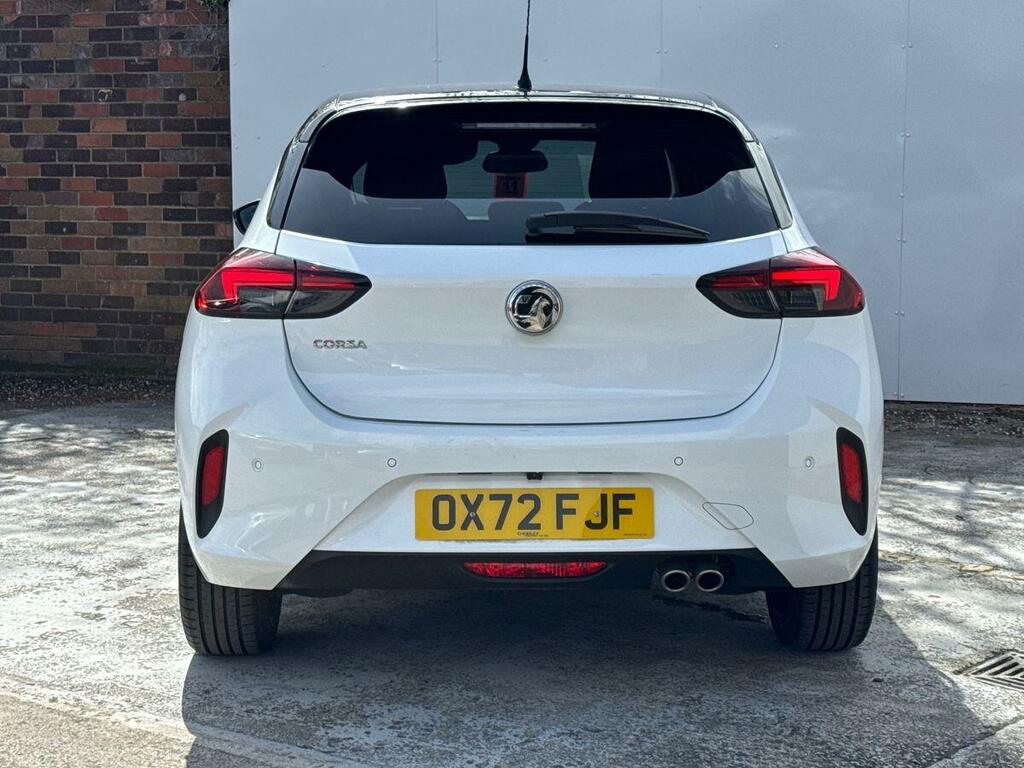 Vauxhall Corsa 1.2 Turbo Ultimate Hatchback Euro OX72FJF White #5