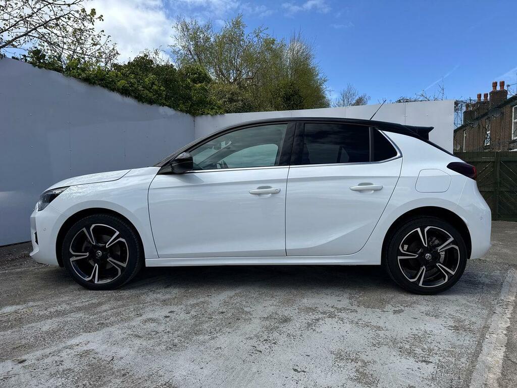 Vauxhall Corsa 1.2 Turbo Ultimate Hatchback Euro OX72FJF White #6