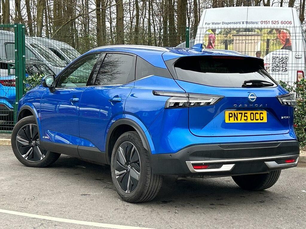 Nissan Qashqai 1.5 H E-power Tekna Suv Hybrid Eur PN75OCG Blue #3