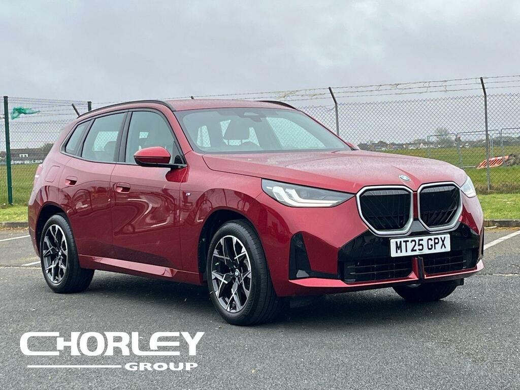 BMW X3 2.0 20D Mht M Sport Suv Hybrid Xdr Red
