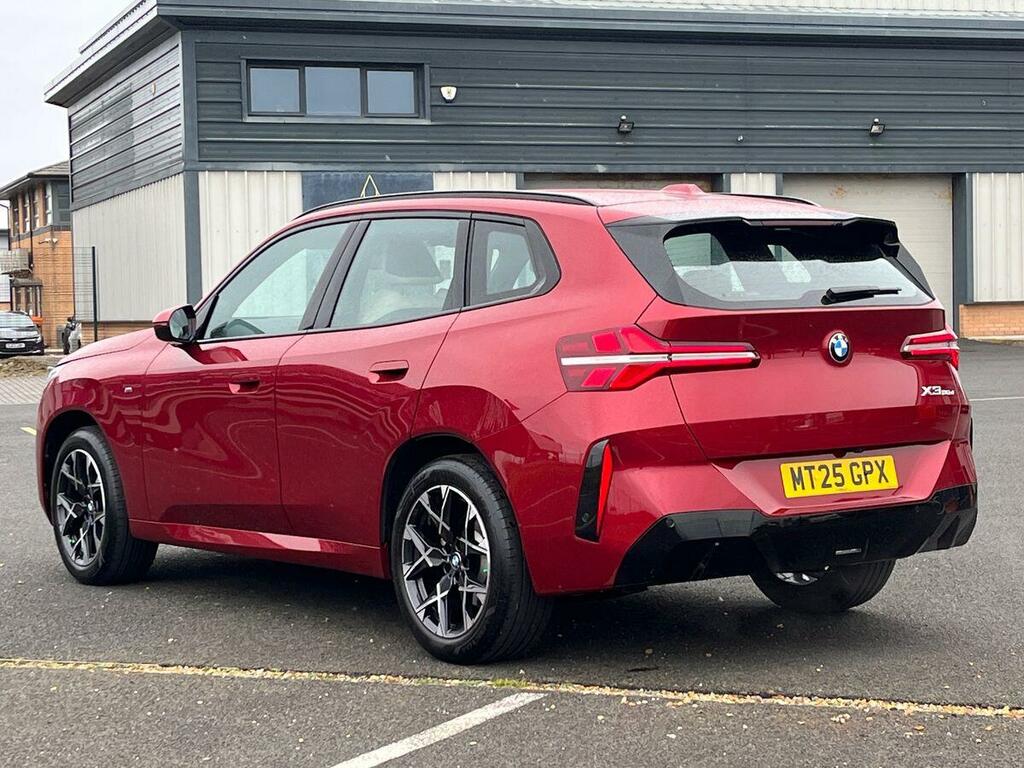 BMW X3 2.0 20D Mht M Sport Suv Hybrid Xdr MT25GPX Red #3