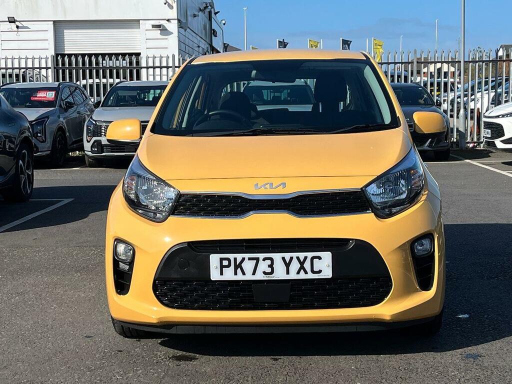 Kia Picanto 1.0 Dpi 2 Hatchback Amt Euro 6 Ss 6 PK73YXC Yellow #4