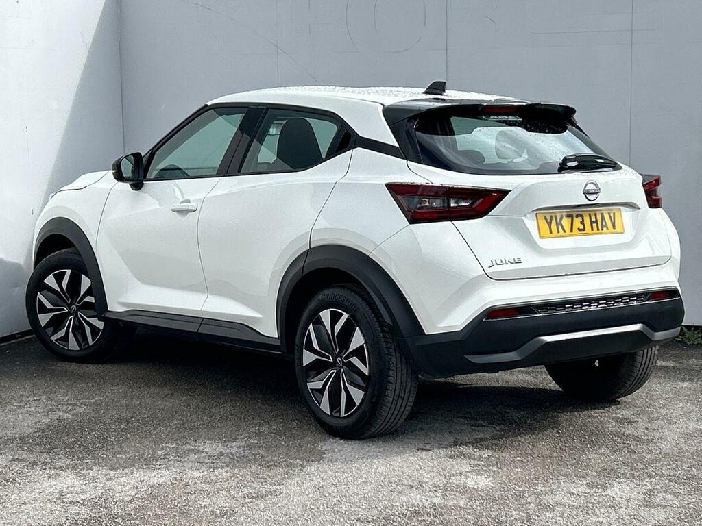 Nissan Juke 1.0 Dig-t Acenta Suv Dct Euro 6 S YK73HAV White #3