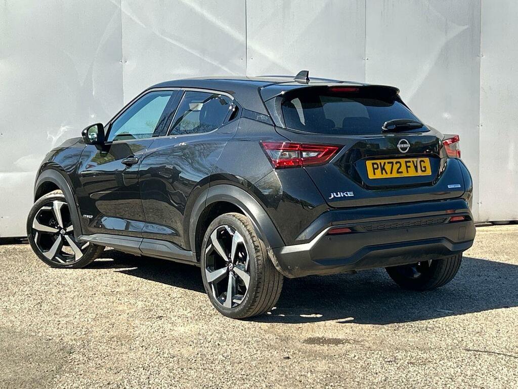 Nissan Juke 1.6 Tekna Suv Hybrid Euro 6 143 P PK72FVG Black #3