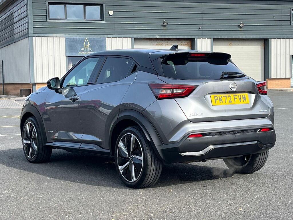 Nissan Juke 1.6 Tekna Suv Hybrid Euro 6 143 PK72FVM Grey #3