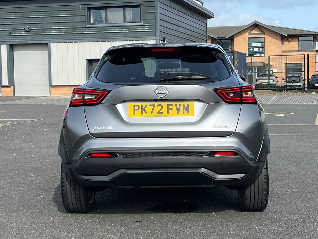 Nissan Juke 1.6 Tekna Suv Hybrid Euro 6 143 PK72FVM Grey #5