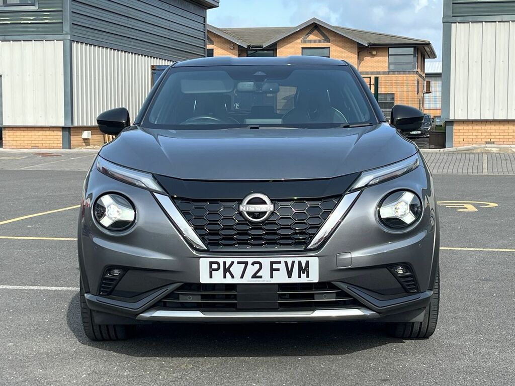 Nissan Juke 1.6 Tekna Suv Hybrid Euro 6 143 PK72FVM Grey #4