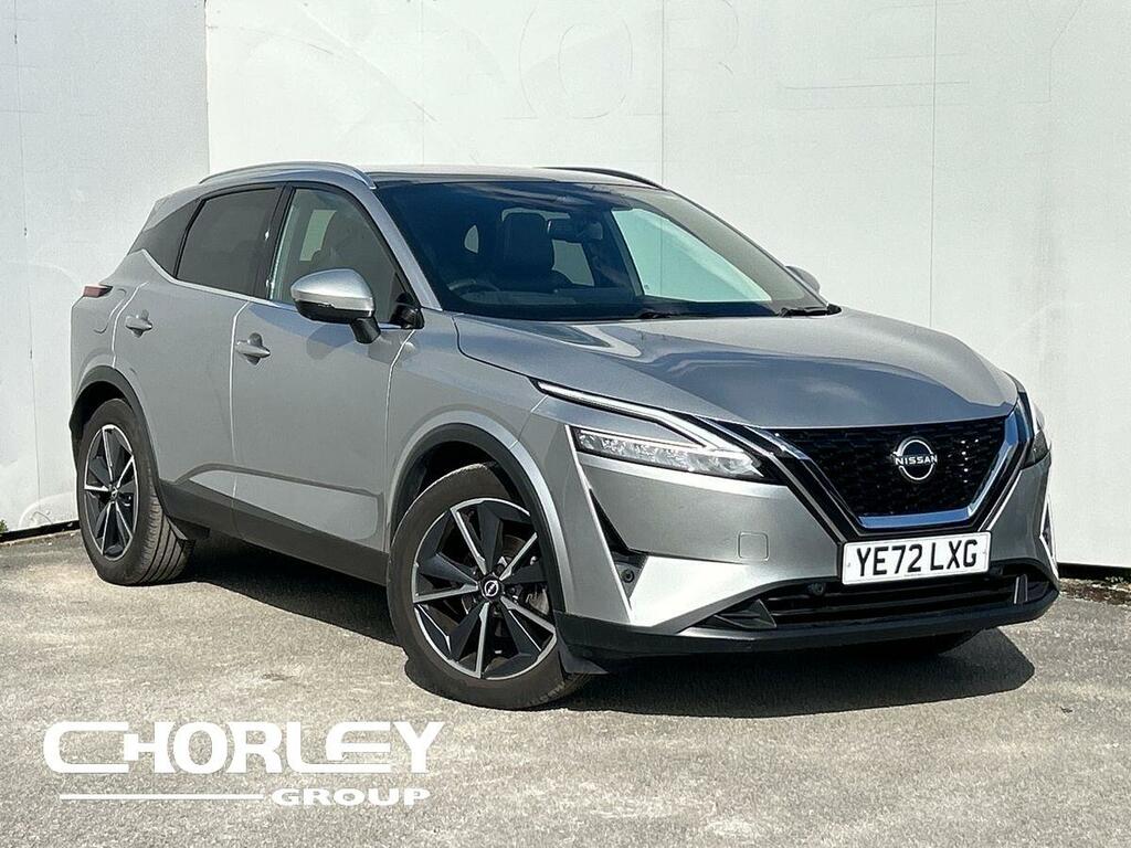 Nissan Qashqai 1.3 Dig-t Mhev Tekna Suv Hybrid Xtron E YE72LXG Silver