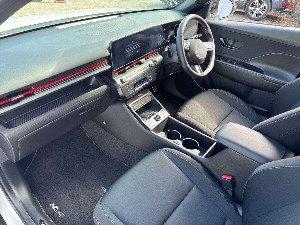 Hyundai Kona 1.6 H-gdi N Line Suv Hybrid Dct Euro 6 EF75ABZ White #2
