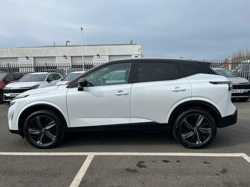 Nissan Qashqai 1.5 H E-power Tekna Suv Hybrid Eur PN75OCV White #6