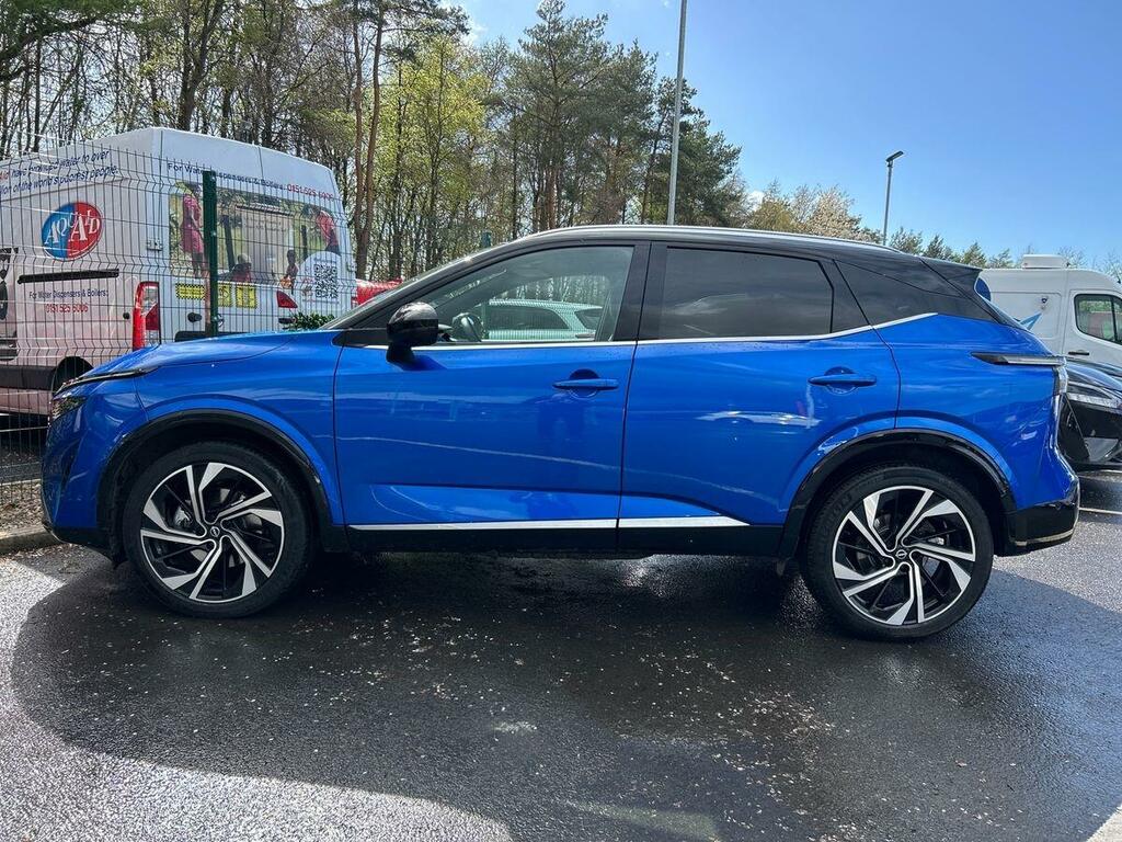 Nissan Qashqai 1.5 H E-power Tekna Suv Hybrid Eu PK75DGO Blue #6