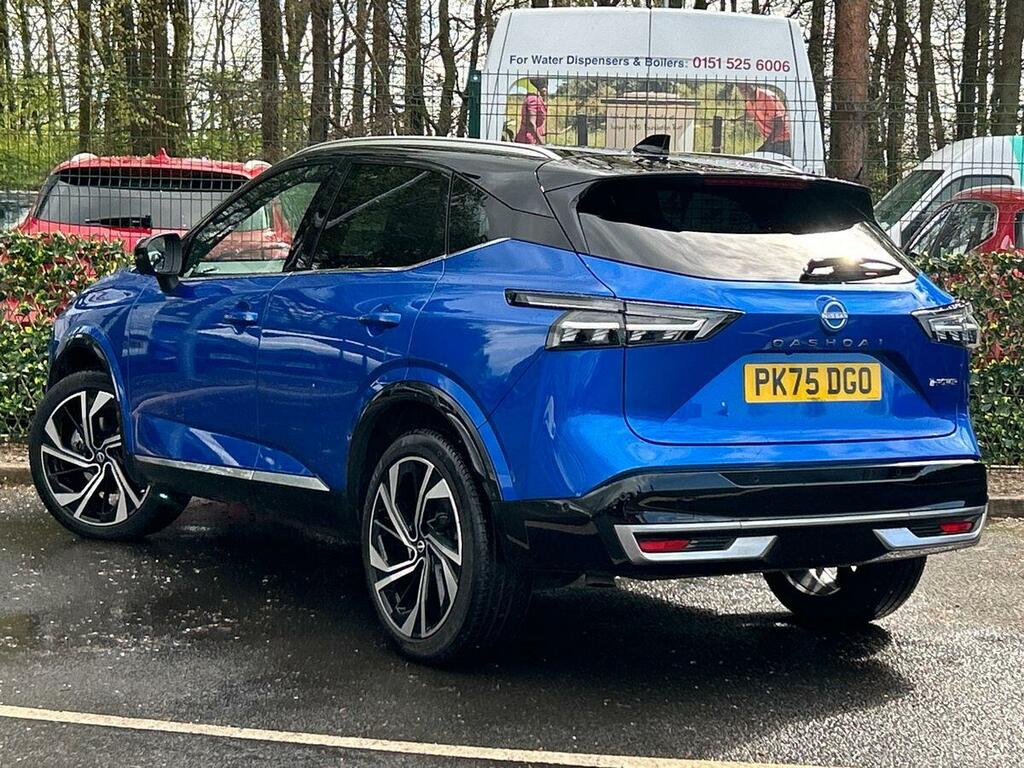 Nissan Qashqai 1.5 H E-power Tekna Suv Hybrid Eu PK75DGO Blue #3