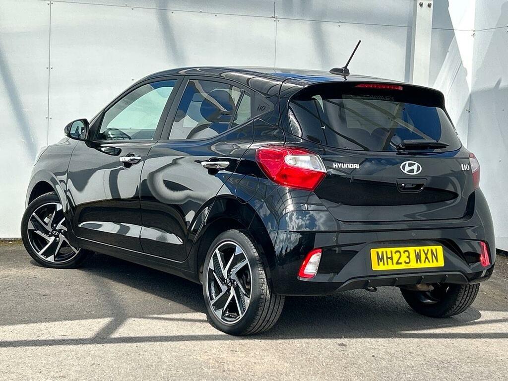 Hyundai I10 1.0 Premium Hatchback Euro 6 S MH23WXN Black #3