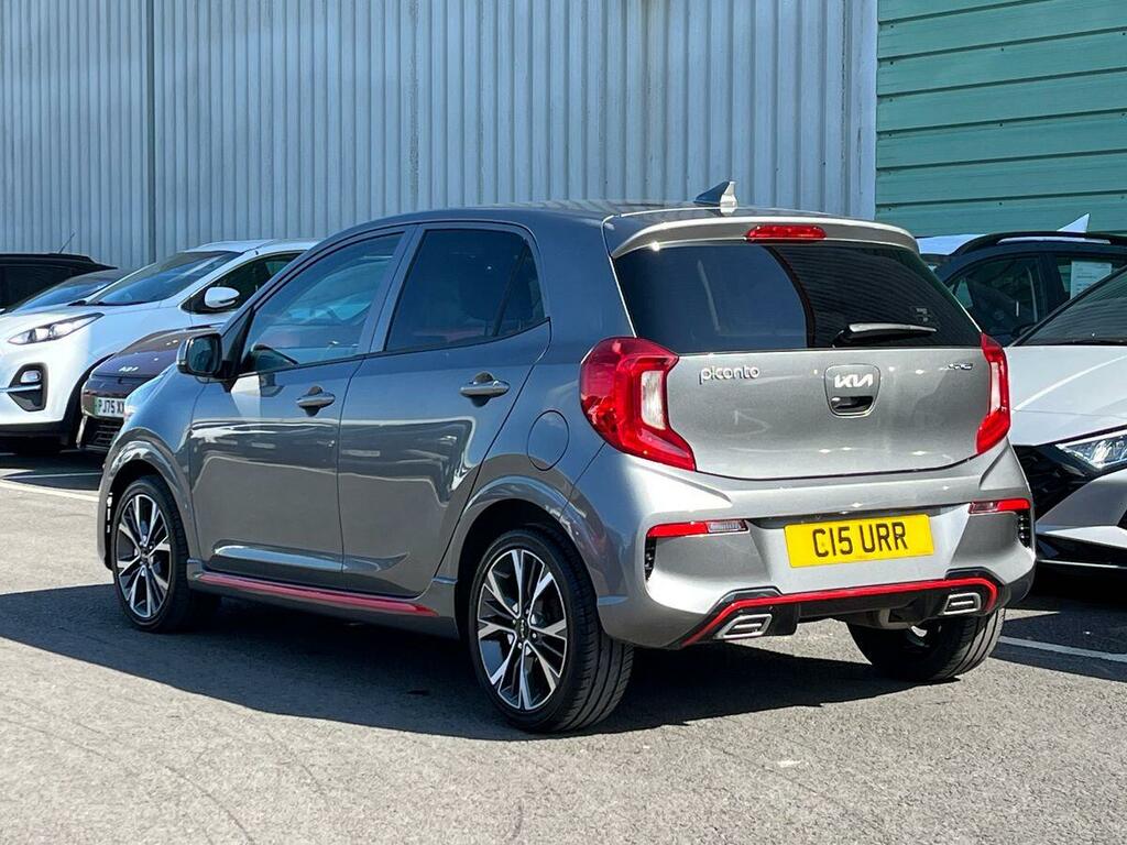 Kia Picanto 1.0 Dpi Gt-line Hatchback Euro 6 PG24EHZ Grey #3