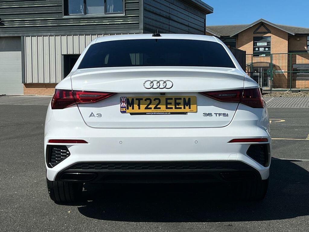 Audi A3 1.5 Tfsi 35 Edition 1 Saloon S Tronic E MT22EEM White #5
