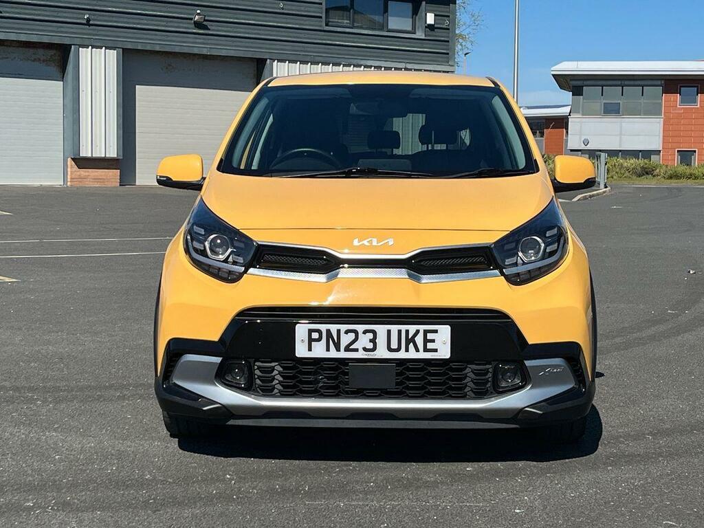 Kia Picanto 1.0 Dpi X-line S Hatchback Amt Euro 6 PN23UKE Yellow #4
