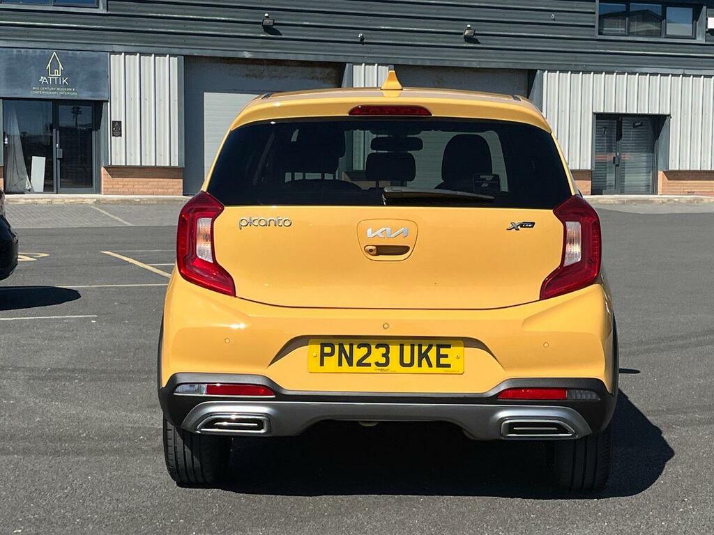 Kia Picanto 1.0 Dpi X-line S Hatchback Amt Euro 6 PN23UKE Yellow #5