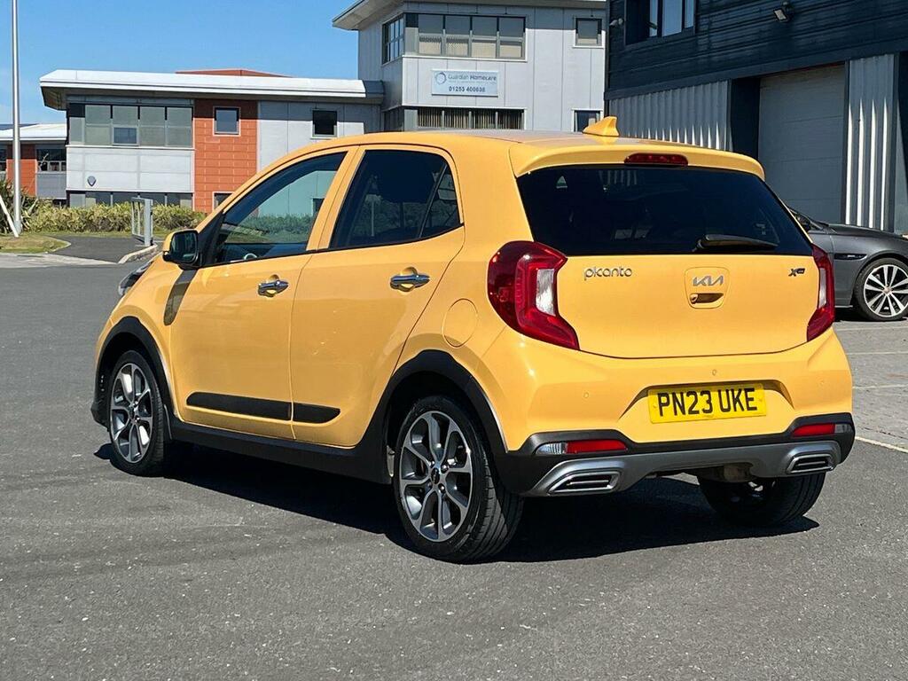 Kia Picanto 1.0 Dpi X-line S Hatchback Amt Euro 6 PN23UKE Yellow #3