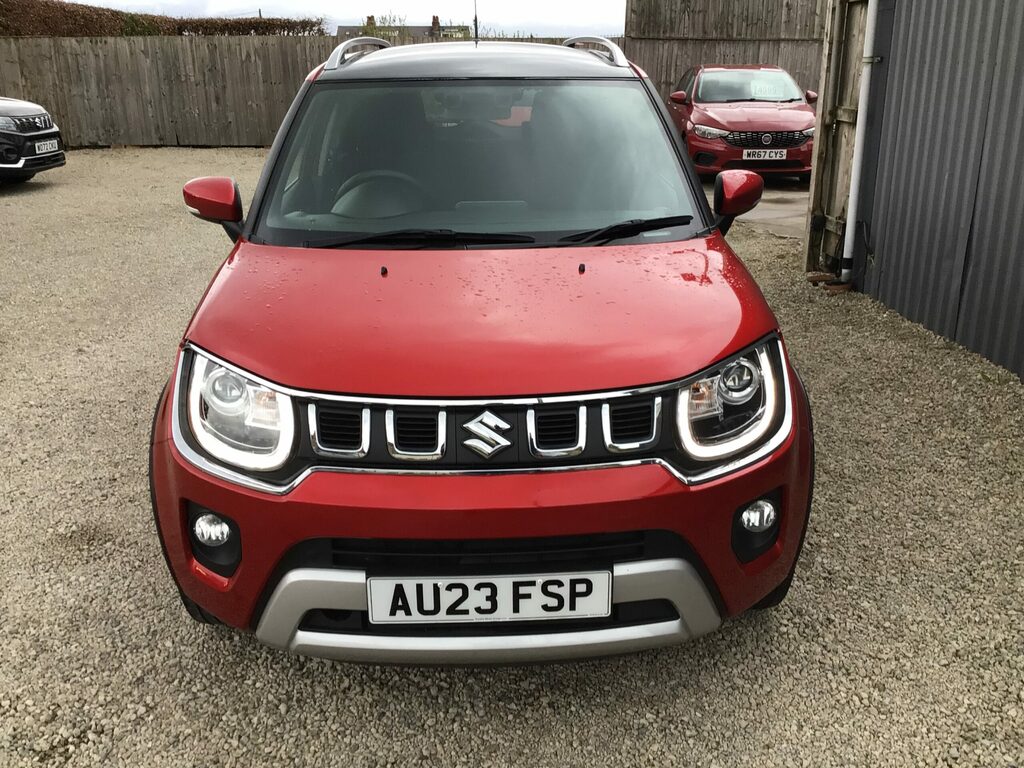 Suzuki Ignis Sz5 Mhev 1.2 82 Bhp One Lady Owner AU23FSP Red #2