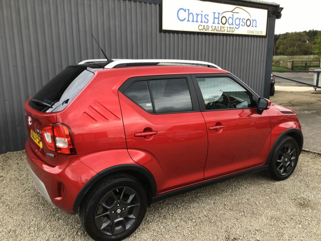 Suzuki Ignis Sz5 Mhev 1.2 82 Bhp One Lady Owner AU23FSP Red #4