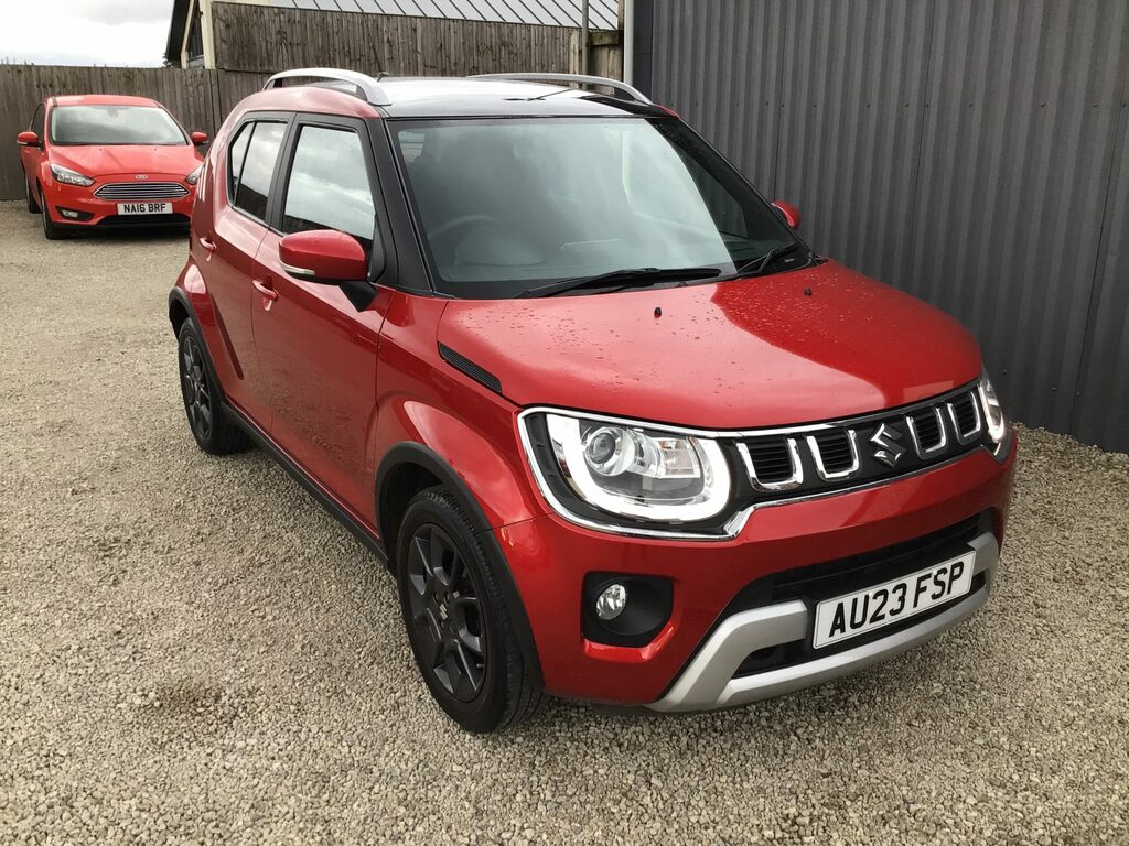 Suzuki Ignis Sz5 Mhev 1.2 82 Bhp One Lady Owner AU23FSP Red #3