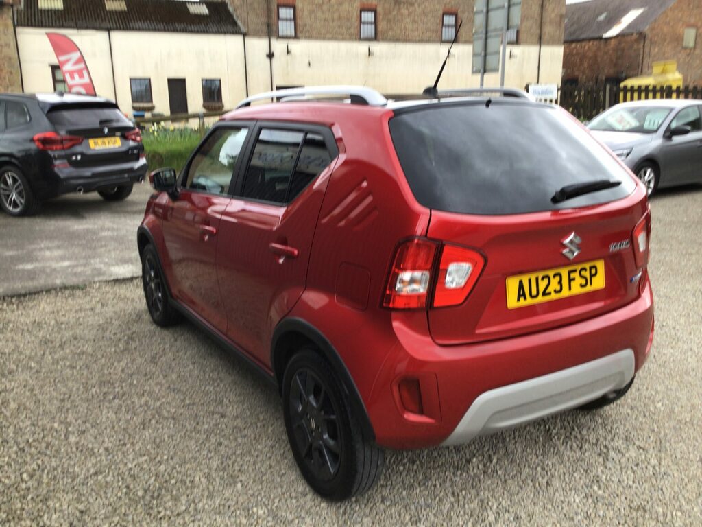 Suzuki Ignis Sz5 Mhev 1.2 82 Bhp One Lady Owner AU23FSP Red #6