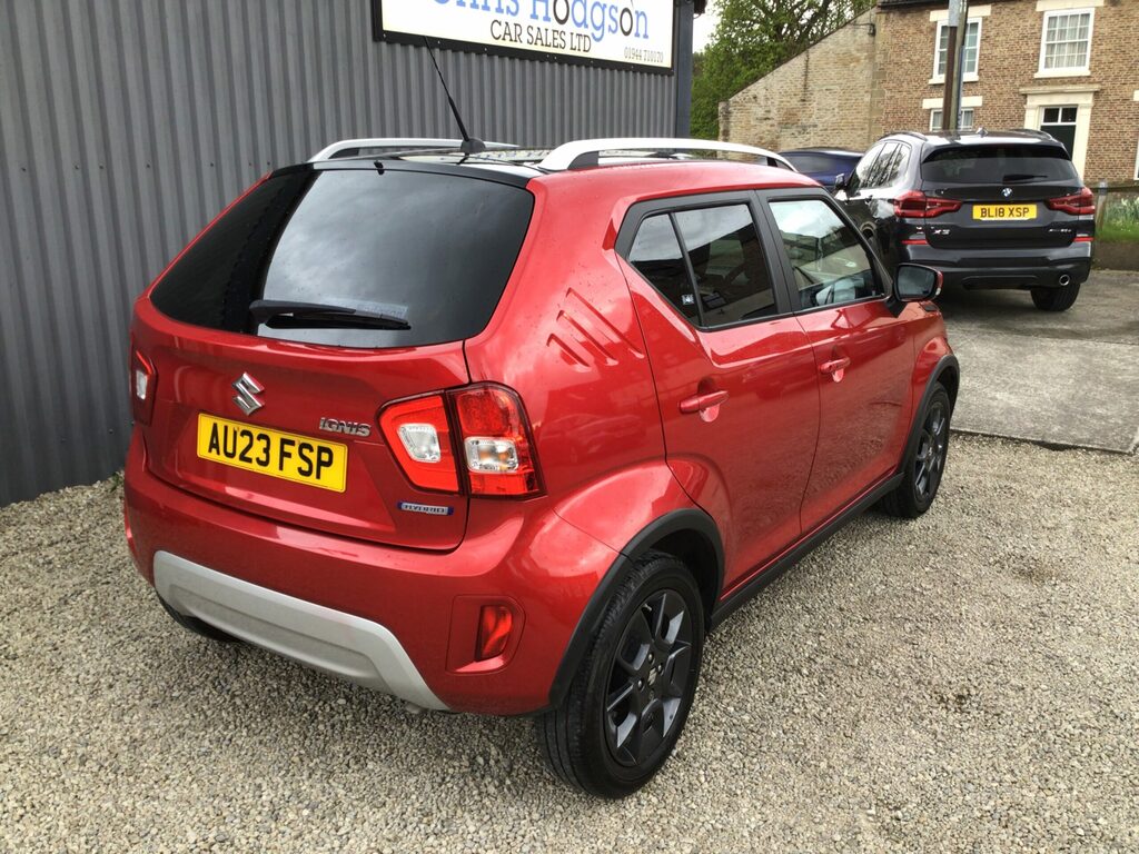 Suzuki Ignis Sz5 Mhev 1.2 82 Bhp One Lady Owner AU23FSP Red #5