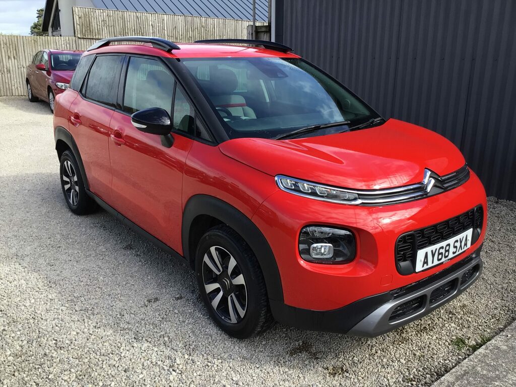 Citroen C3 Aircross 1.2 128 Bhp Pureterch Only 38 639 AY68SXA Red #3