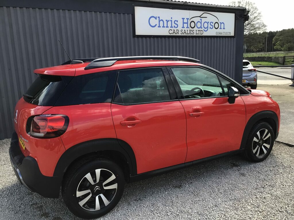 Citroen C3 Aircross 1.2 128 Bhp Pureterch Only 38 639 AY68SXA Red #4