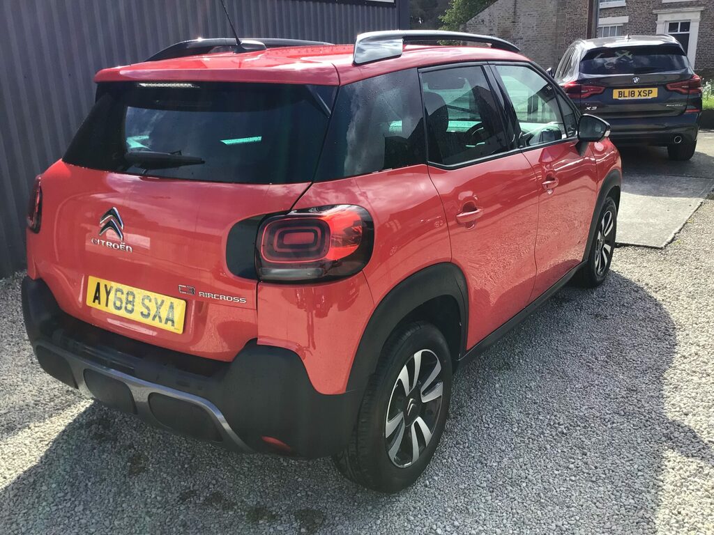 Citroen C3 Aircross 1.2 128 Bhp Pureterch Only 38 639 AY68SXA Red #5