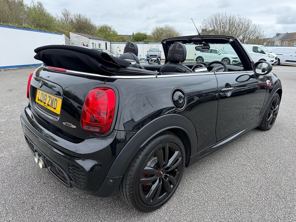 Mini Convertible John Cooper Works LO18ZWD Black #3
