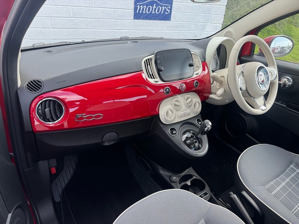 Fiat 500 Lounge Red #2