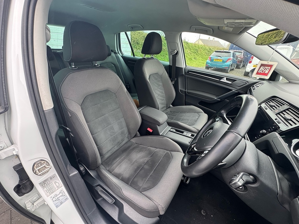 Volkswagen Golf Tdi Gt White #5