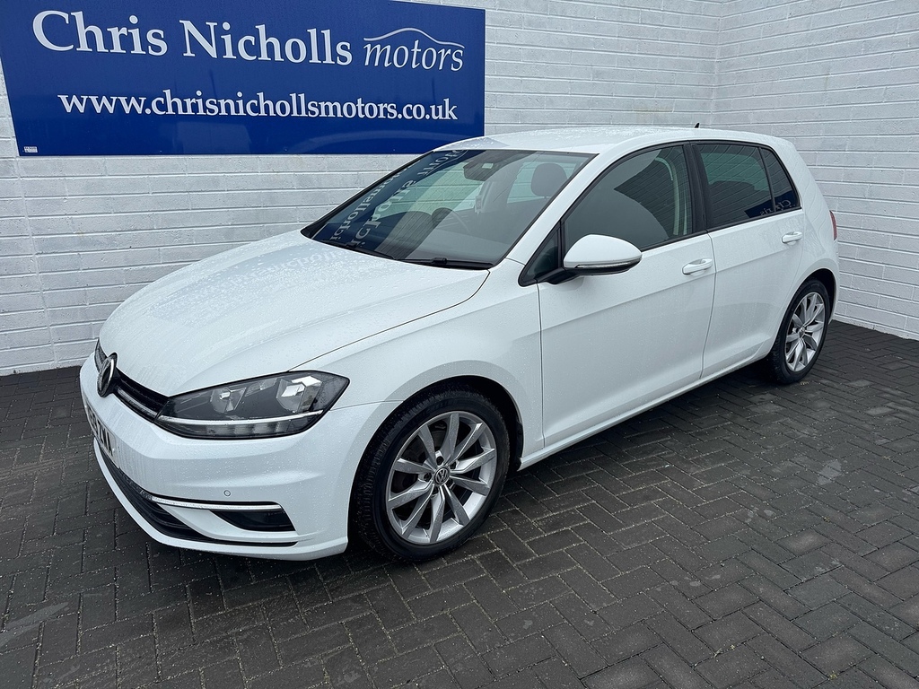 Volkswagen Golf Tdi Gt White