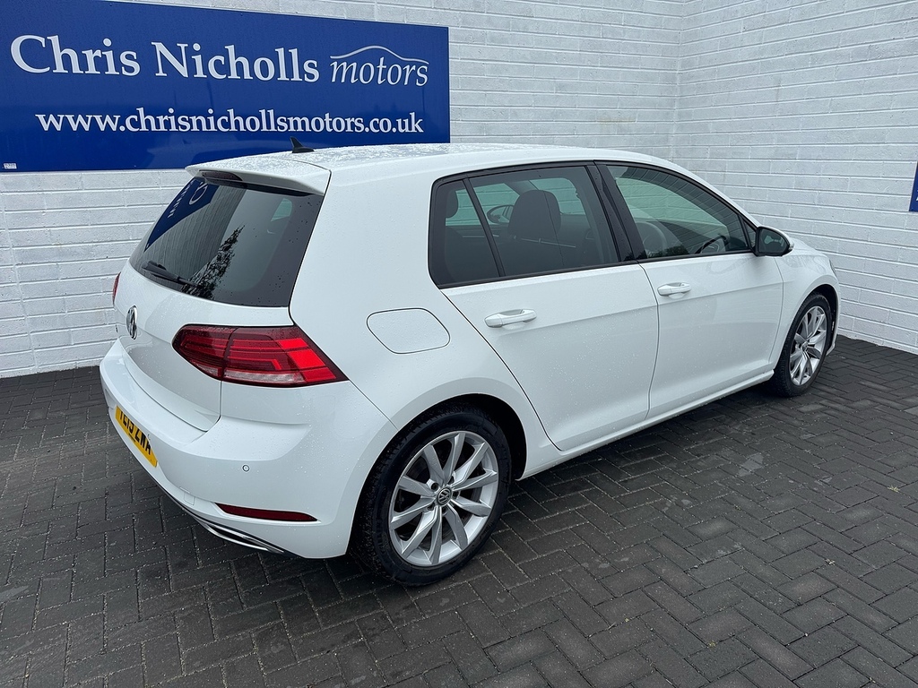 Volkswagen Golf Tdi Gt White #2