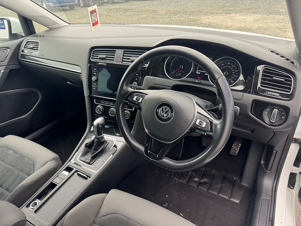 Volkswagen Golf Tdi Gt White #6