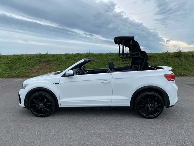 Volkswagen T-Roc Tsi R-line Convertible WT23EKE White #4