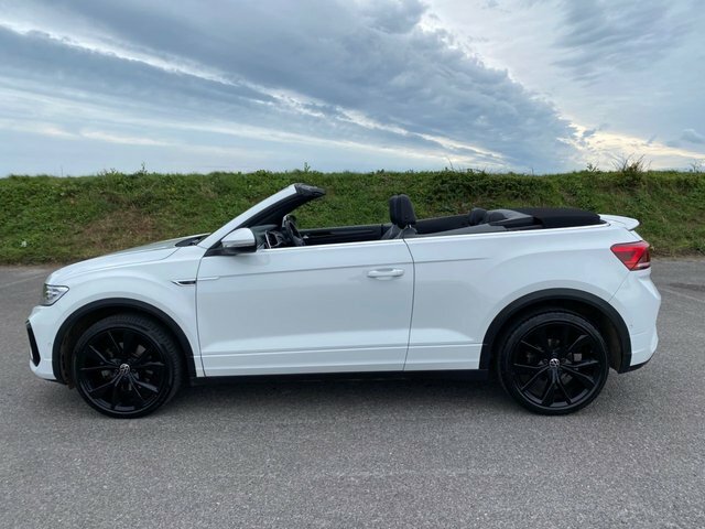 Volkswagen T-Roc Tsi R-line Convertible WT23EKE White #3
