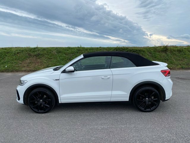 Volkswagen T-Roc Tsi R-line Convertible WT23EKE White #6
