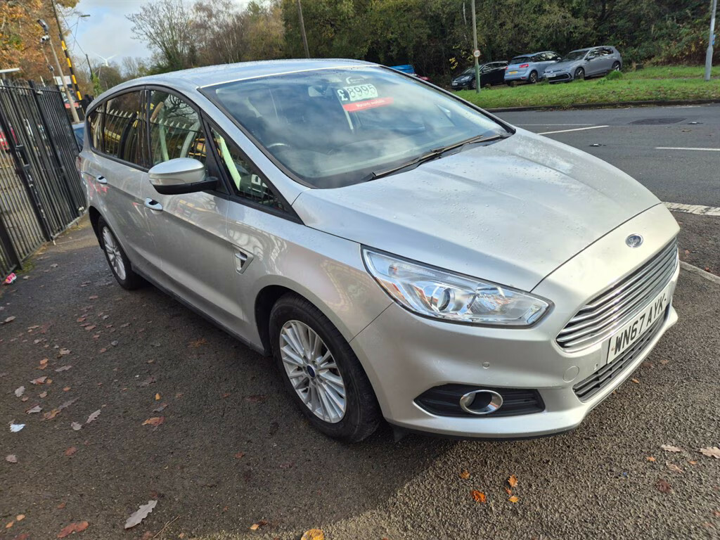 Ford S-Max Zetec Tdci Mpv WN67AYK Silver #3