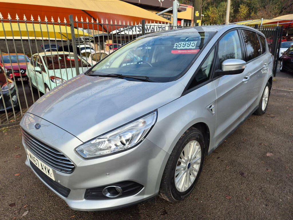Ford S-Max Zetec Tdci Mpv Silver