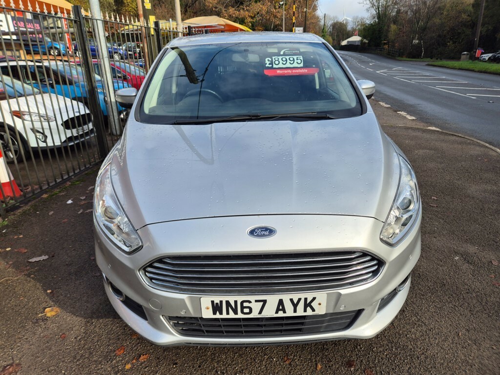 Ford S-Max Zetec Tdci Mpv WN67AYK Silver #2