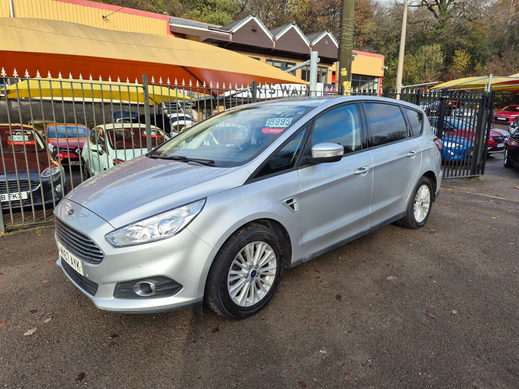 Ford S-Max Zetec Tdci Mpv WN67AYK Silver #6