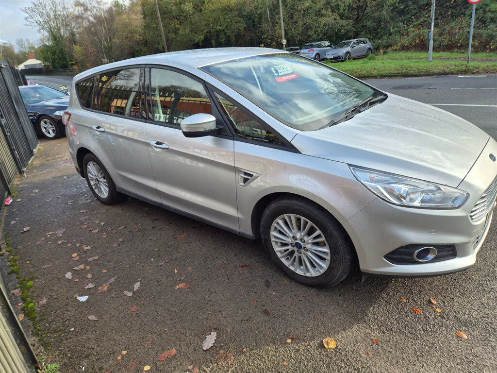 Ford S-Max Zetec Tdci Mpv WN67AYK Silver #4