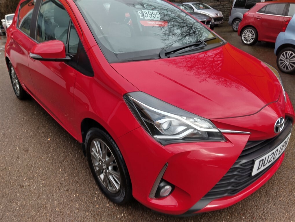 Toyota Yaris Vvt-i Icon Hatchback DU20UPO Red #2