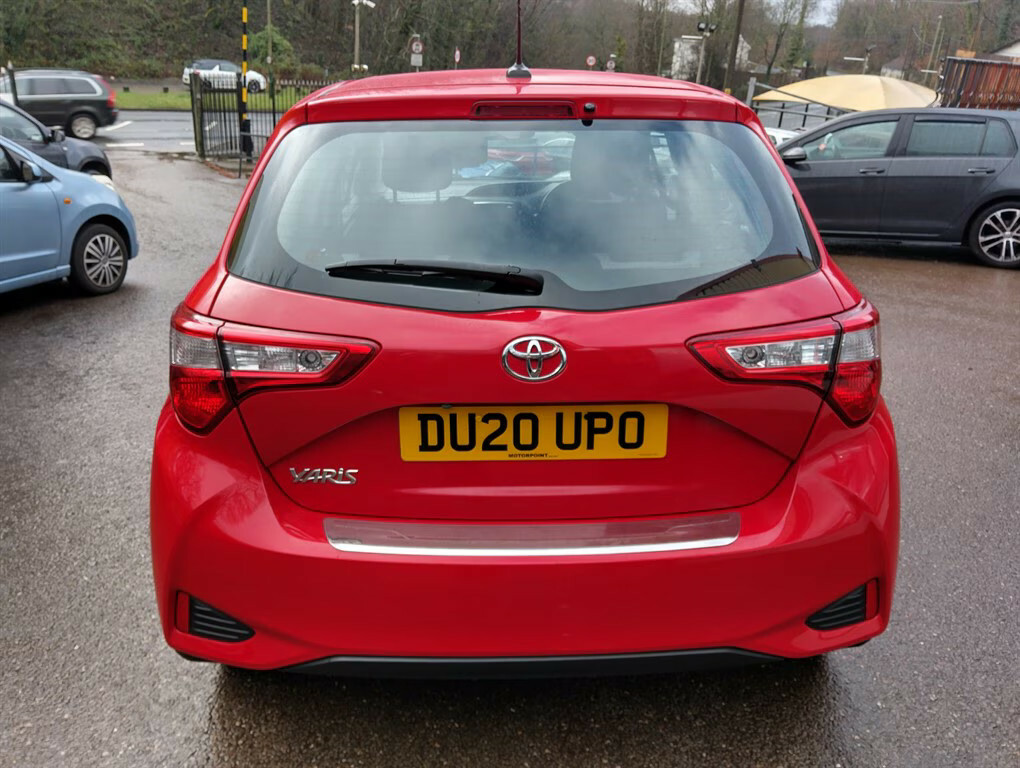 Toyota Yaris Vvt-i Icon Hatchback DU20UPO Red #6