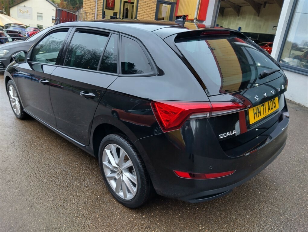 Skoda Scala Se L Tsi Dsg Hatchback Semi HN71AOB Black #6