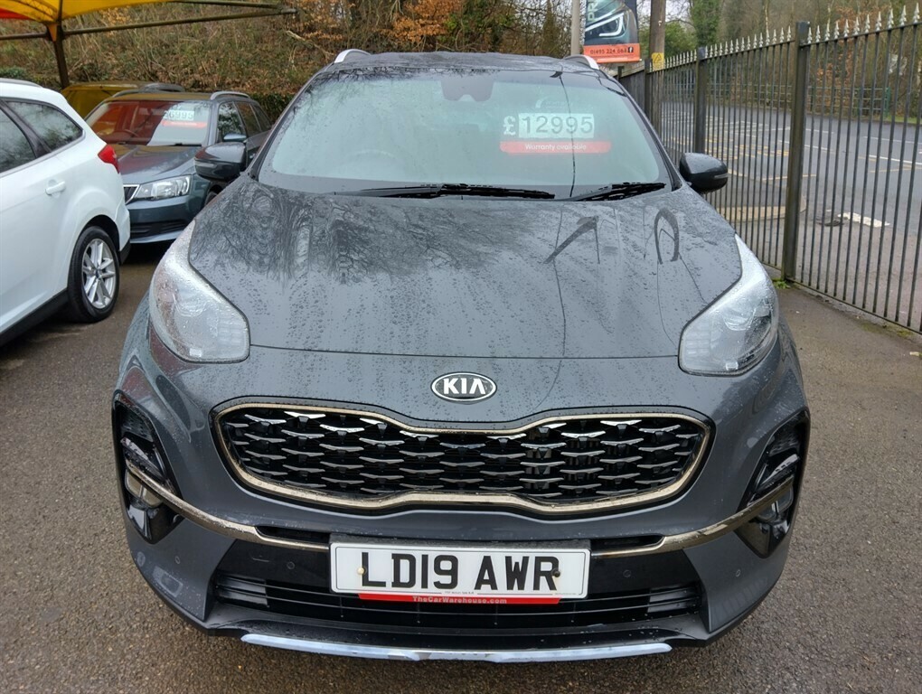 Kia Sportage Crdi Gt-line Isg Estate Semi LD19AWR Grey #2